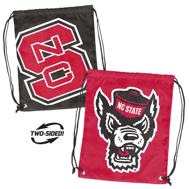 North Carolina State University Wolfpack Doubleheader Draw String Backsack