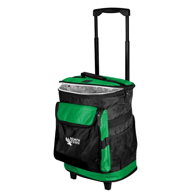 North Texas State University Mean Green 48 Can Rolling Cooler