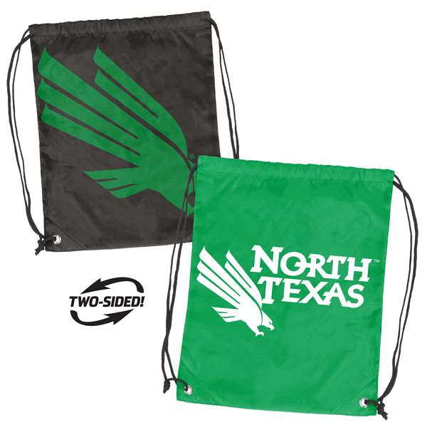 North Texas State University Mean Green Doubleheader Back Sack