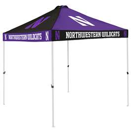 Northwestern University Wildcats 9 X 9 Checkerboard Canopy Shelter Tailgate Tent