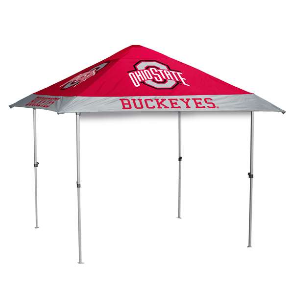 Ohio State University Buckeyes 10 X 10 Pagoda Canopy Tailgate Tent
