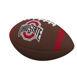 Ohio State University Buckeyes Team Stripe Official Size Composite Football  