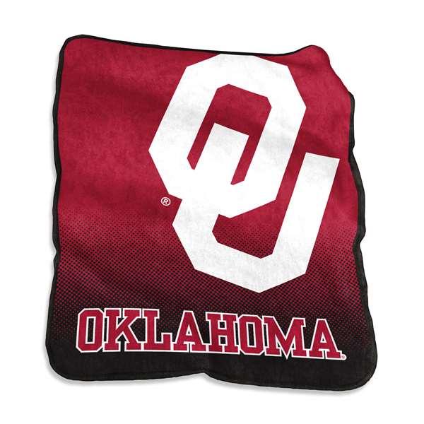 University of Oklahoma Sooners Raschel Throw Blanket - 50 X 60 in.