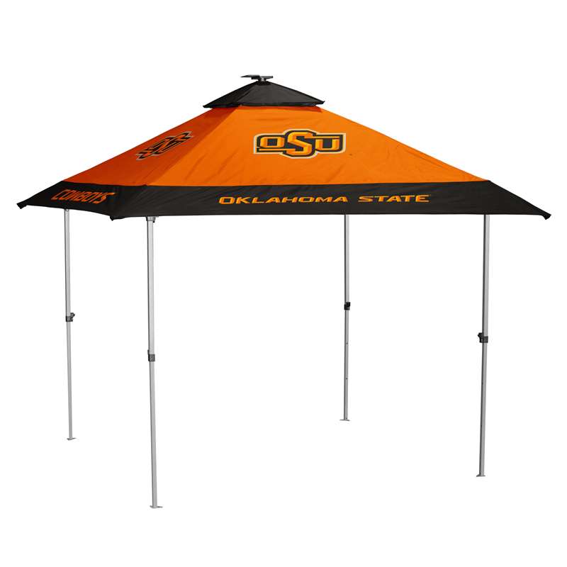 Oklahoma State University Cowboys 10 X 10 Pagoda Canopy Shelter Tailgate Tent