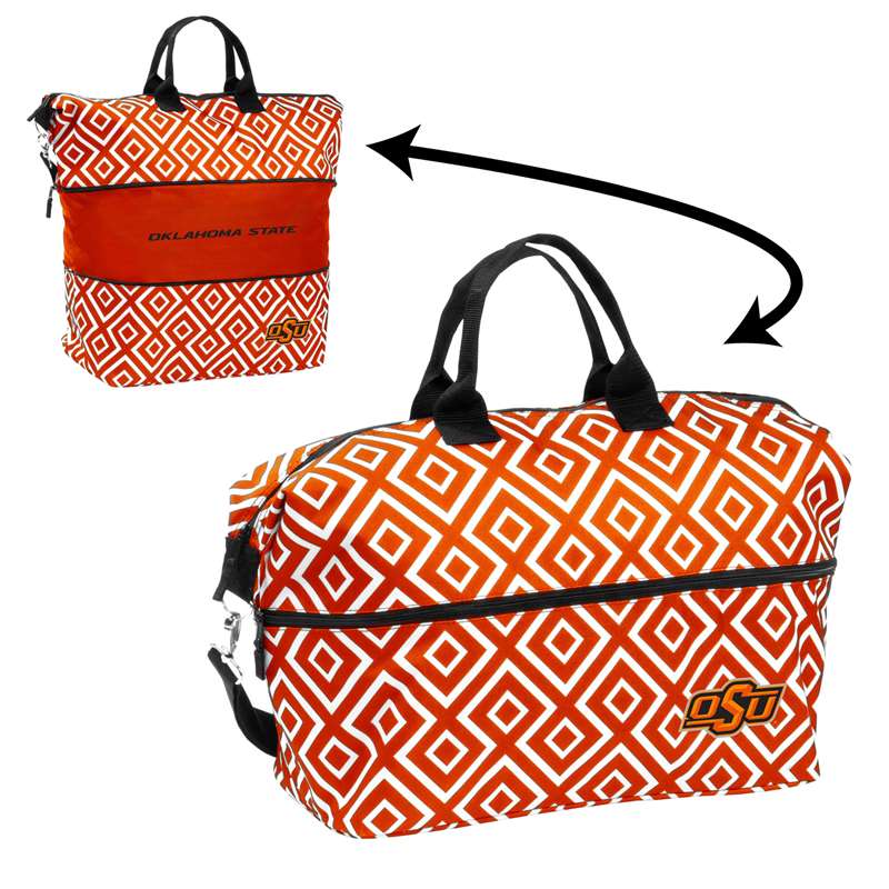 Oklahoma State University Cowboys Expandable Tote Bag