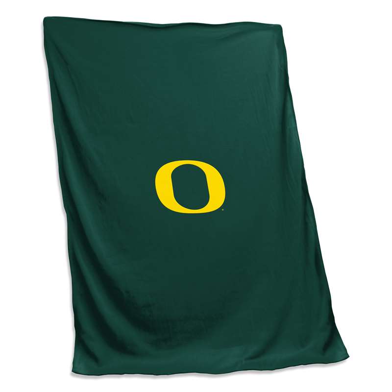 Oregon Ducks Sweatshirt Blanket 54X84 in.