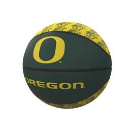 University of Oregon Ducks Repeating Logo Youth Size Rubber Basketball