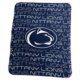 Penn State University Nittany Lions Classic Fleece Throw Blanket