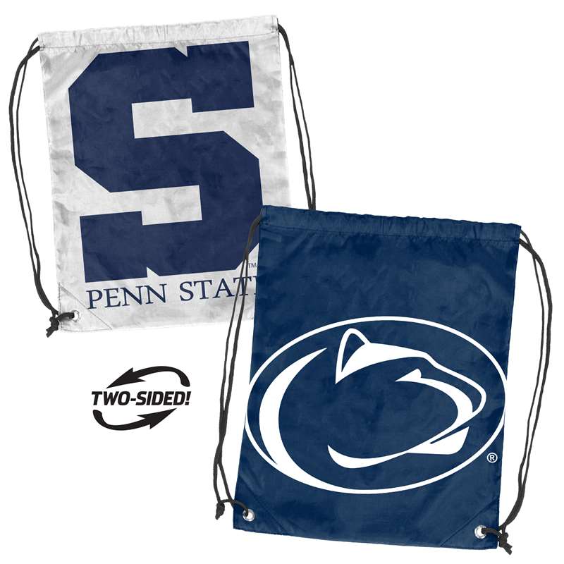 Penn State University Nittany Lions Doubleheader Draw String Backsack