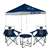 Penn State Nittany Lions Canopy Tailgate Bundle - Set Includes 9X9 Canopy, 2 Chairs and 1 Side Table