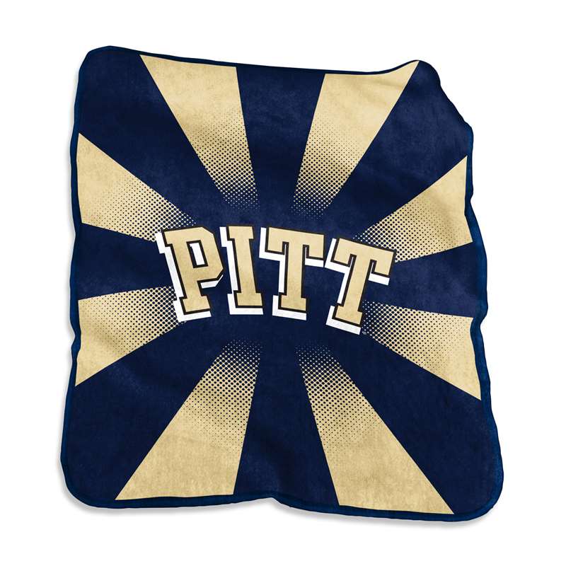 University of Pittsburgh Panthers Raschel Throw Blanket