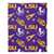 LSU Tigers  Mickey Mouse Character Hugger Pillow & Silk Touch Throw Set