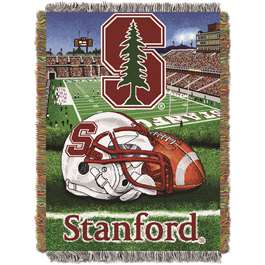 Stanford Cardinal Home Field Advantage Woven Tapestry Throw Blanket