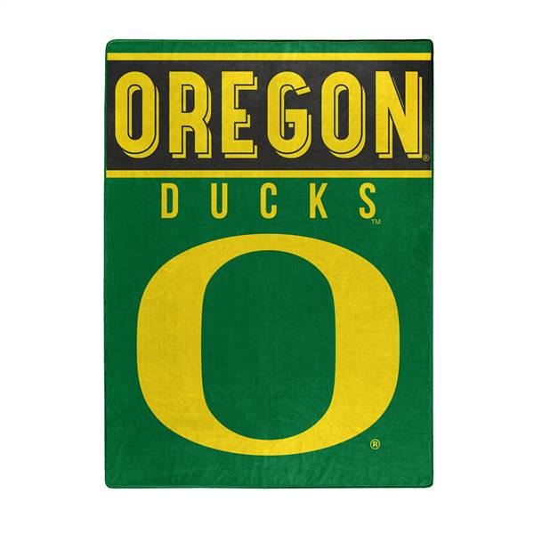 Oregon Football Ducks Basic Raschel Throw Blanket 60X80
