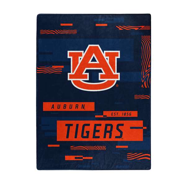 Auburn Tigers  Digitize Raschel Throw Blanket
