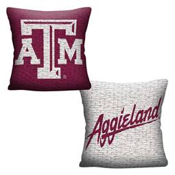 Texas A&M Aggies  Invert Woven Pillow  
