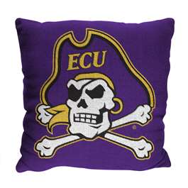 East Carolina Pirates Invert Woven Pillow  