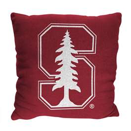 Stanford Cardinal Invert Woven Pillow