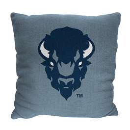Howard University Bison Homage Jaquard Pillow  
