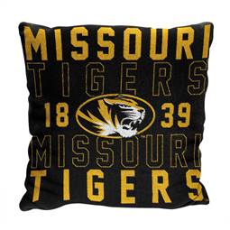 Missouri Tigers Stacked 20 in. Woven Pillow  