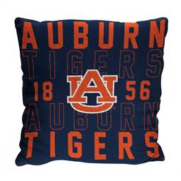 Auburn Tigers  Stacked 20 in. Woven Pillow  