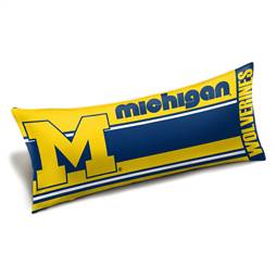 Michigan Football Wolverines Seal Body Pillow 