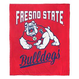 Fresno State Bulldogs Alumni Silk Touch Throw Blanket  