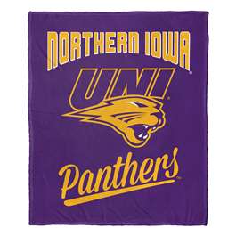 Northern Iowa Panthers Alumni Silk Touch Throw Blanket  