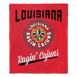 Luisiana Lafayette Ragin Cajuns Alumni Silk Touch Throw Blanket  