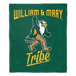 William & Mary Tribe Alumni Silk Touch Throw Blanket  