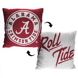 Alabama Crimson Tide  Invert Double Sided Jacquard Pillow  