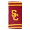 USC Trojans Stripes Beach Towel  