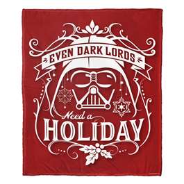 Star Wars, Holiday Lord  Silk Touch Throw Blanket 50"x60" 