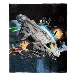 Star Wars, Falcon  Silk Touch Throw Blanket 50"x60" 
