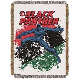 Black Panther - Panther Defend Tapestry Throws 48"x60"  