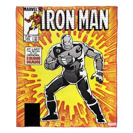 Iron Man, Original Iron Man  Silk Touch Throw Blanket 50"x60"  