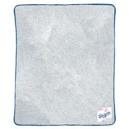 Los Angeles Baseball Dodgers Two Tone Sherpa Throw Blanket 50X60 inches