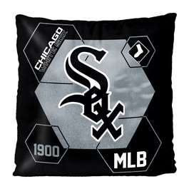 Chicago Baseball White Sox Connector Reversible Velvet Pillow 16X16 inches