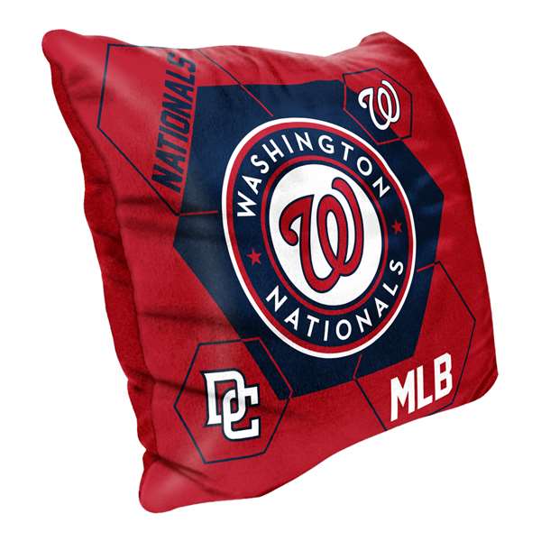 Washington Baseball Nationals Connector Reversible Velvet Pillow 16X16 inches
