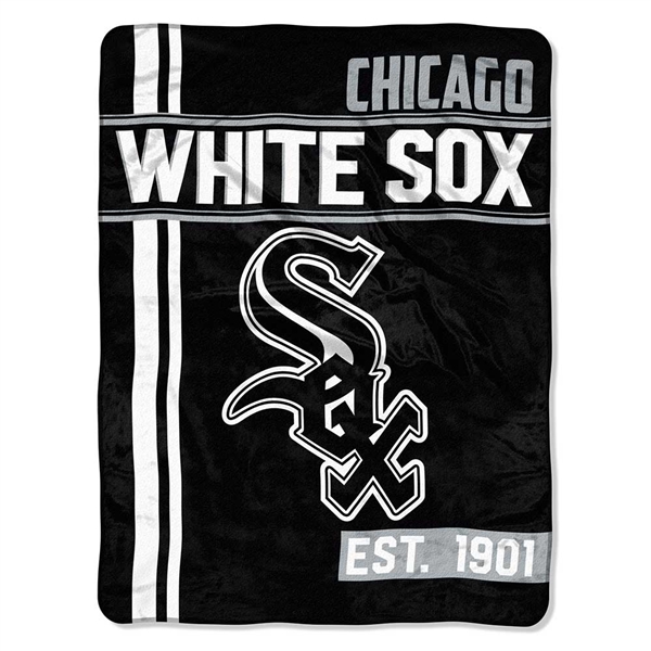 Chicago White Sox Wlak Off Micro Raschel Throw Blanket 46X60 inches