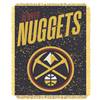 Denver Basketball Nuggets Double Play Woven Jacquard Throw Blanket 