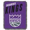 Sacramento Basketball Kings Double Play Woven Jacquard Throw Blanket 