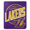 Los Angeles Basketball Lakers Campaign Fleece Throw Blanket 50X60 