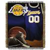 Los Angeles Basketball Lakers Vintage Woven Tapestry Throw Blanket 