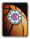 Los Angeles Basketball Clippers Photo Real Woven Tapestry Throw Blanket
