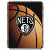 Brooklyn Basketball Nets Photo Real Woven Tapestry Throw Blanket 