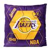 Los Angeles Basketball Lakers Connector 16X16 Reversible Velvet Pillow 