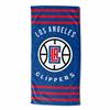 Los Angeles Basketball Clippers Stripes Beach Towel 30X60