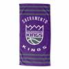 Sacramento Basketball Kings Stripes Beach Towel 30X60