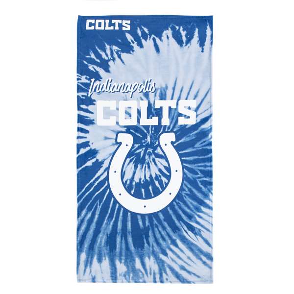 Indianapolis Colts Pyschedlic Beach Towel